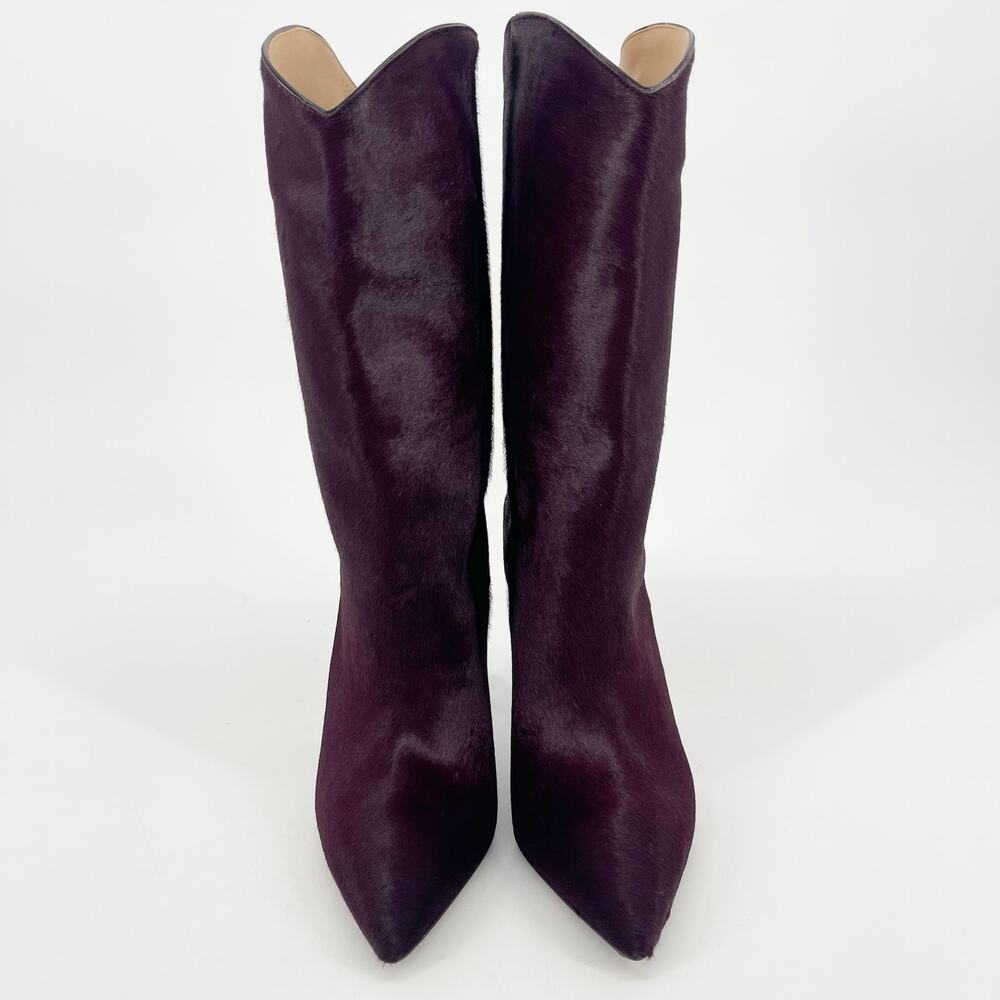 Lucchese Deep Purple Heeled Boots - Picture 6 of 12